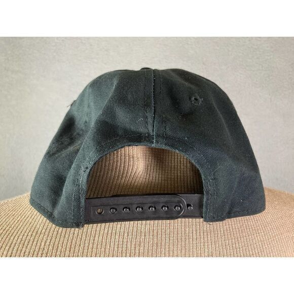 Men's Snapback Hat Gothic Punk Skull Mask Streetwear Cap in Black Stylish Casual - Picture 8 of 9